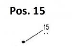 Federring M8 Pos#15 für KAP 305JL